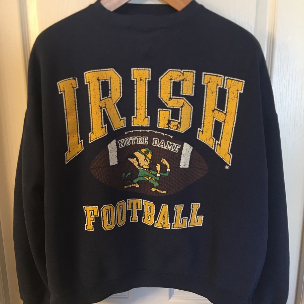 Vintage Notre Dame sweatshirt